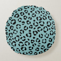 Teal Animal Print