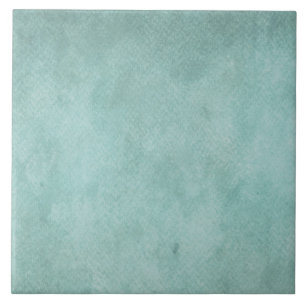 Teal Aqua Blue Watercolor Paper Colourful Texture Tile