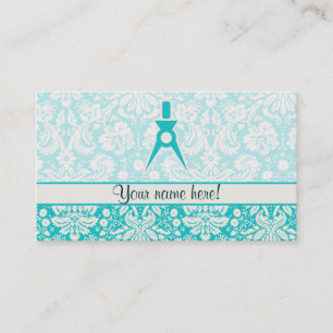 Teal Architect Business Card