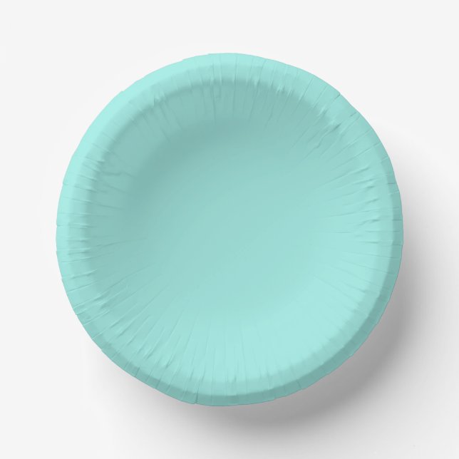 Teal Baby & Co. Bridal Shower Paper Plate (Front)