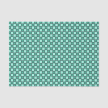 Teal Black Chequerboard Pattern