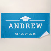 Teal Blue Graduation Party Personalised