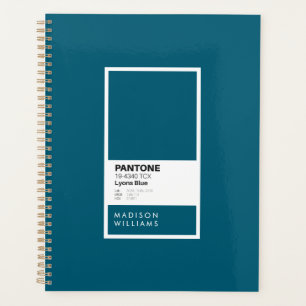 Teal Blue Minimalist Colour Palette Swatch Custom Planner