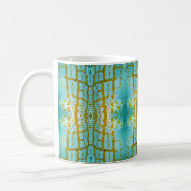 Teal Blue Mug (Left)