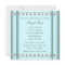 Teal Blue Pearl Cross Baby Boy or Girl Christening