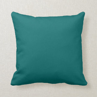 teal blue pillow