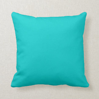 teal blue pillow