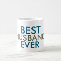 Teal Blue Pine Green Best Husband Ever