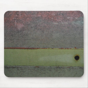 Teal Blue Pink Green rusted Mouse Mat