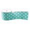 Teal Blue Polka Dot Pattern