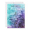 Teal Blue Purple Watercolor - Wedding Invitation