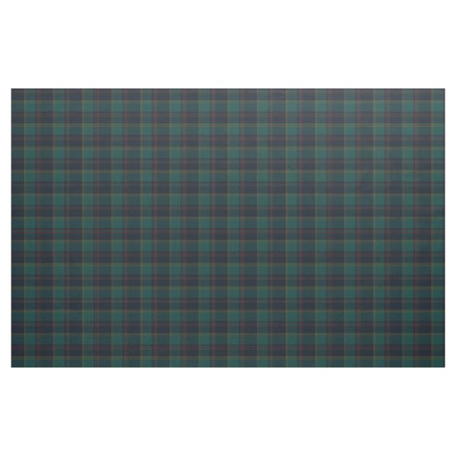 Teal, Blue, Red & Gold Plaid Fabric (Yard)