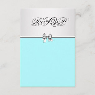 Teal Blue RSVP