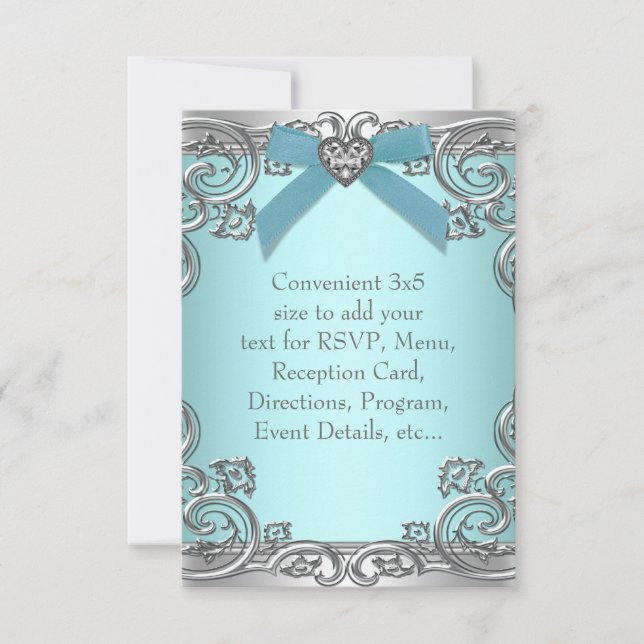 Teal Blue RSVP All Purpose (Front)