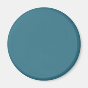 Teal Blue Solid Colour Magnet