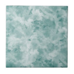 Teal Blue Tile<br><div class="desc">Trendy Stylish Simple Watercolor Marble Teal Blue ceramic tile. A teal blue or aqua watercolor backdrop provides the canvas for a cute and contemporary bathroom or kitchen wall or accent stripe! Not over the top, but a little something special and fun. The fun part about this design is that the...</div>