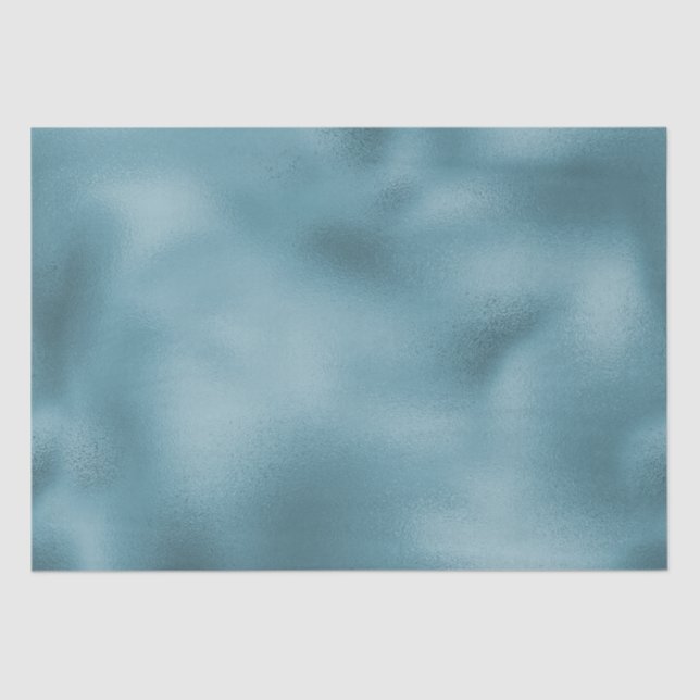 Teal Blue Wedding   Tissue Paper (Front)