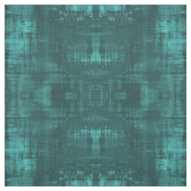 Teal Brushed Brocade look Fabric (Swatch)