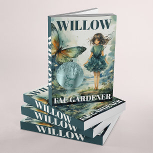 Teal Brushed Foil Faux Glitter Drip Signed Copy Classic Round Sticker