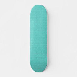 Teal bubble blocks patterned Skateboard