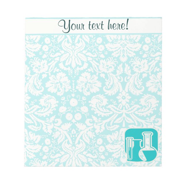 Teal Chemistry Notepad (Front)
