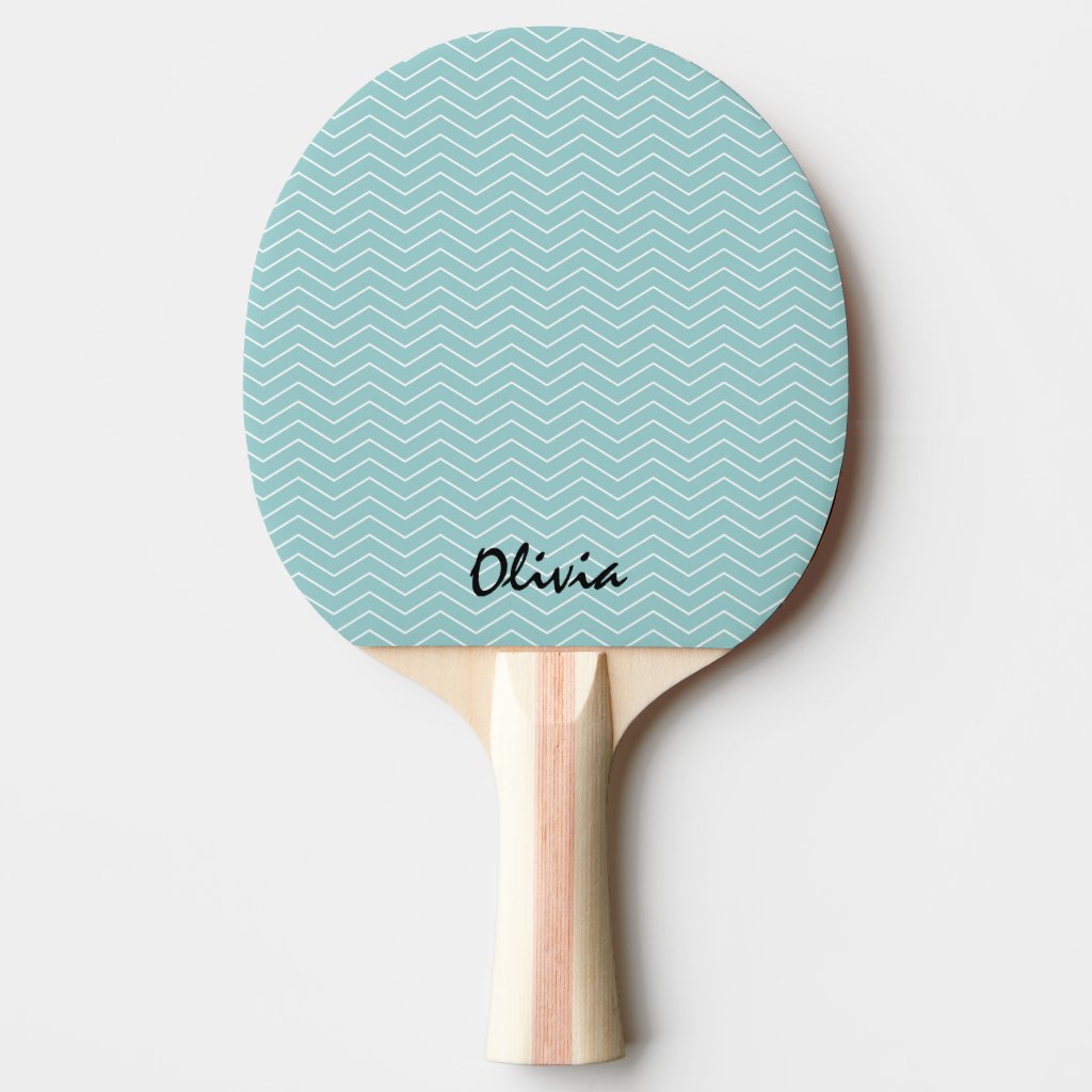personalised ping pong paddle