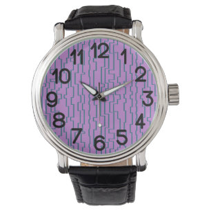 Teal Circuit Lines  Watch