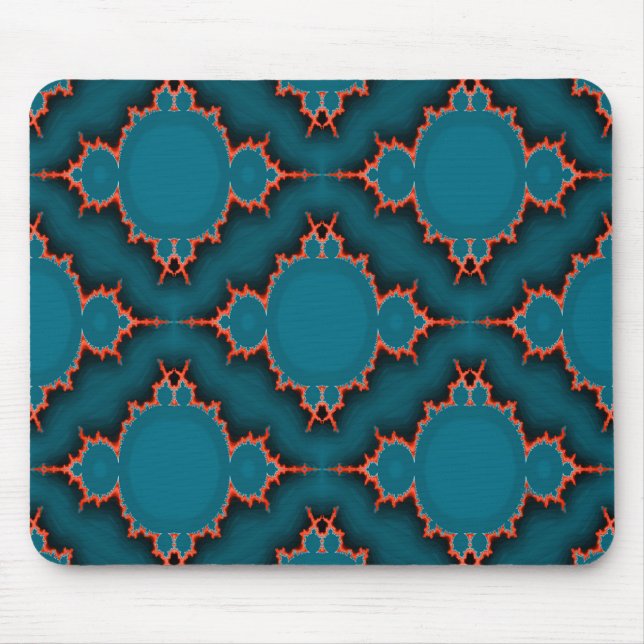 Teal coral at the tide pools... mouse mat (Front)