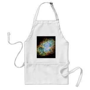 Teal Crab Nebula Standard Apron