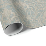 Teal Damask Wrapping Paper<br><div class="desc">This gift wrap has a gorgeous teal damask design on it.</div>