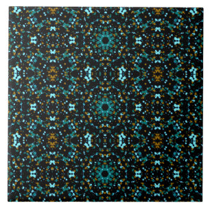 Teal Dazzle Tile