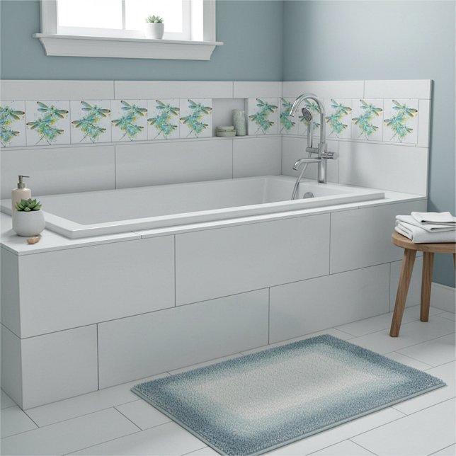 Teal Dragonfly splatter  Tile (Creator Uploaded)