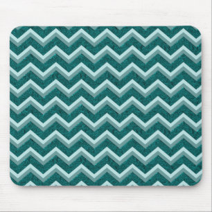 Teal Embossed Foil Mouse Mat