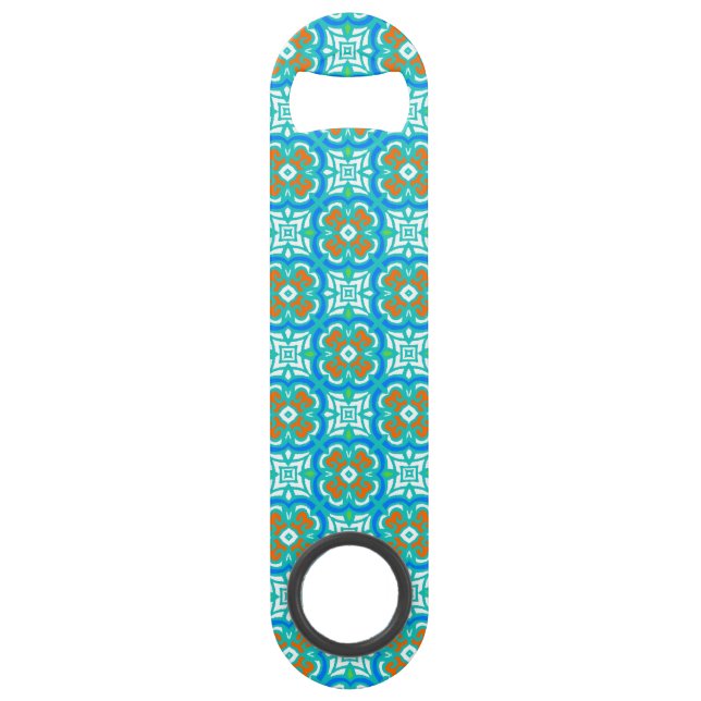 Teal Ethnic Pattern (Front)