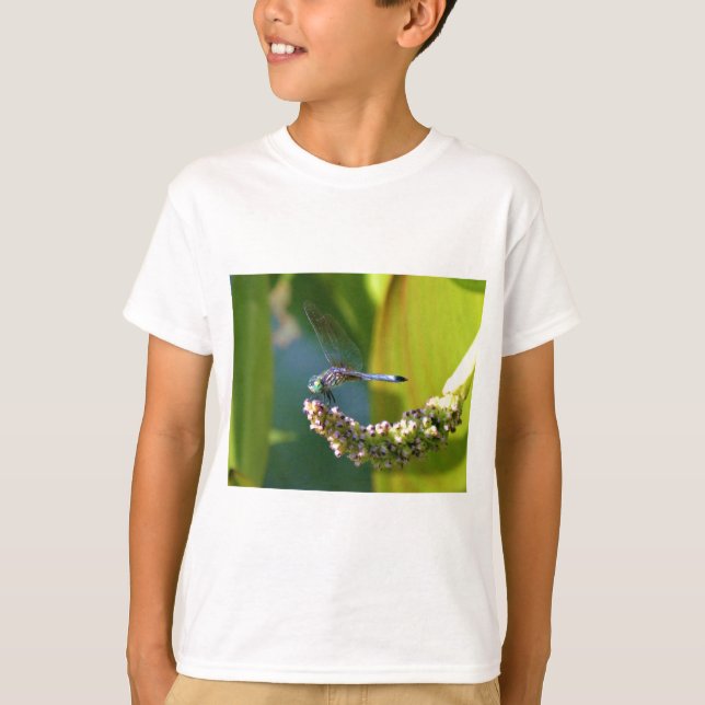 Teal eyed Dragonfly T-Shirt (Front)