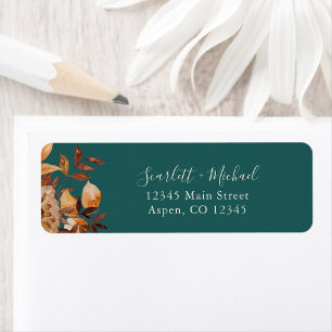 Teal Fall Return Address