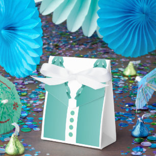 Teal Formal Gown Bridesmaid 🎀 Maid of Honour  Favour Box