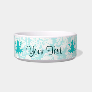 Teal Frog Bowl