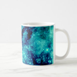 Teal Galaxy Coffee Mug