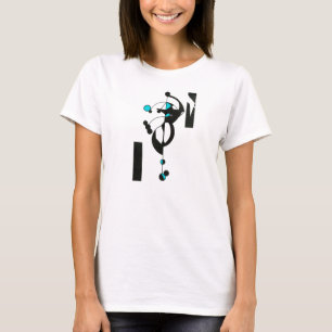 Teal Geo Design Women's T-Shirt