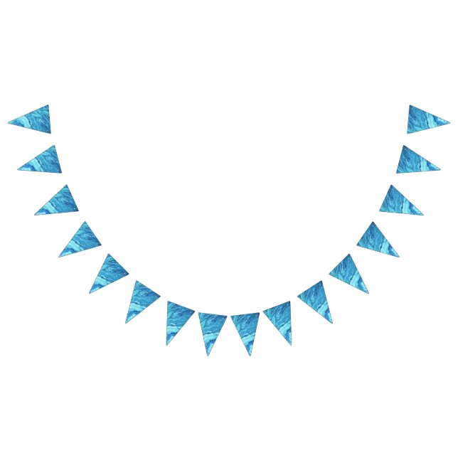 Teal Geode Bunting (All)