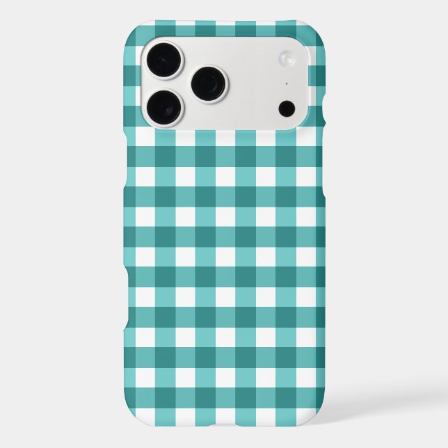 Teal gingham (Back)
