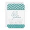 Teal Glitter Forty and Fabulous Birthday Invite