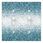 Teal Glitter Glitz sparkle glam