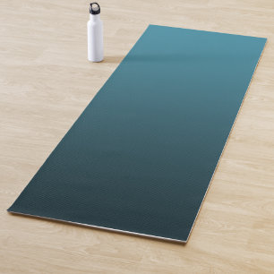 Teal gradient Colour Yoga Mat