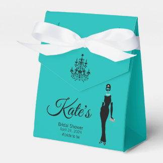 Teal Green Favor Bags Favour Box