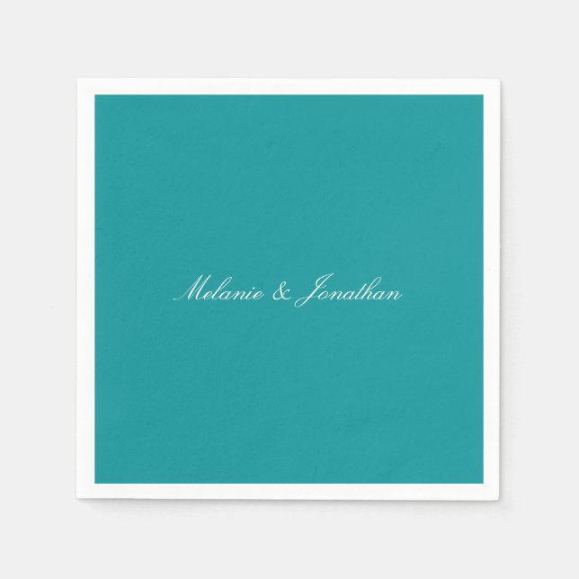 Teal Green Napkin (Front)