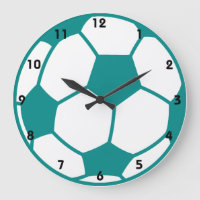 Teal Green Soccer Ball