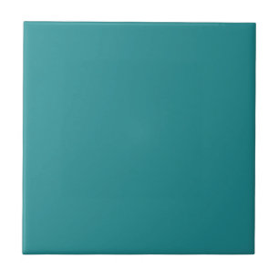 Teal Green Solid Colour Tile