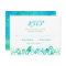 Teal Green Watercolor Tree of Life RSVP